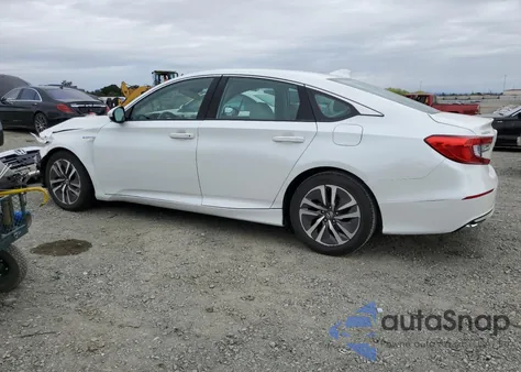 2021 Honda Accord Hybrid из США, поврежденный, VIN 1HGCV3F10MA022663